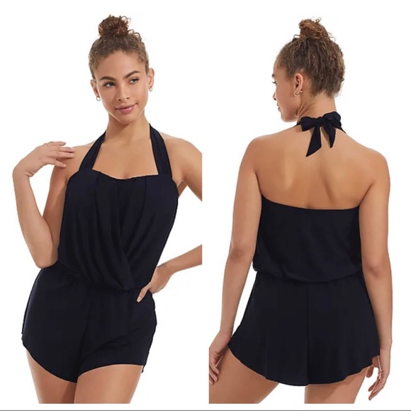 MAGICSUIT DRAPE SOLIDS BROOKE
UNDERWIRE ROMPER 1-PIECE Bare
Necessities 16W $172 - Picture 1 of 6